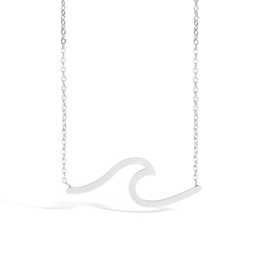 Edelstahlwellenkette/SBB0143