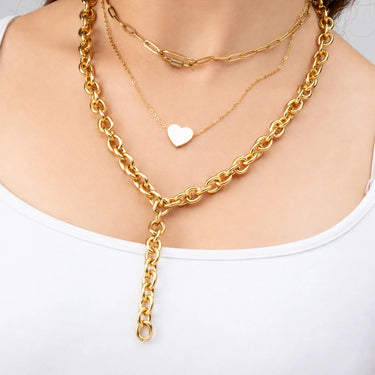 Wholesale jewelry 14K Gold Filled Plus™ Blank Heart Necklace- model 