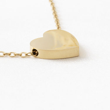 Wholesale jewelry 14K Gold Filled Plus™ Blank Heart Necklace- studio 
