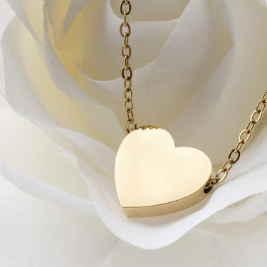 Wholesale jewelry 14K Gold Filled Plus™ Blank Heart Necklace- studio 