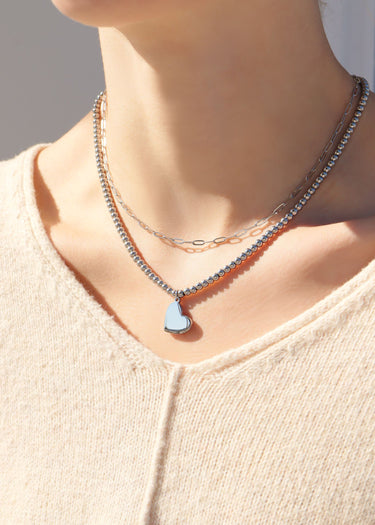 Heart Beaded Necklace