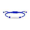 Engravable Cutout Heart Friendship Curved Bar Bracelet / SBB0293