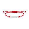 Engravable Cutout Heart Friendship Curved Bar Bracelet / SBB0293