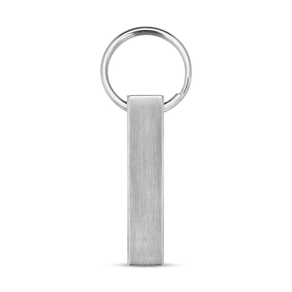 Stainless Steel Blank 4 Sided Keychain / SBB0309