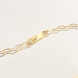 Stainless Steel Engravable Blank Connector Bar Charm 