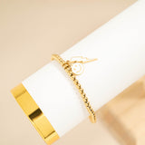 18K Gold PVD Epoxy Smiley Face Charm