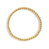 Metal Bead Stretch Bracelet