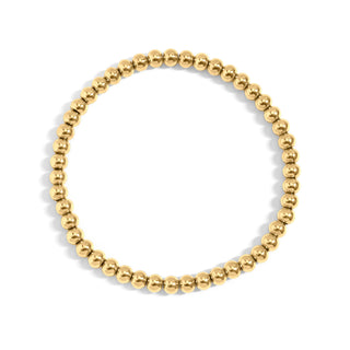 Metal Bead Stretch Bracelet