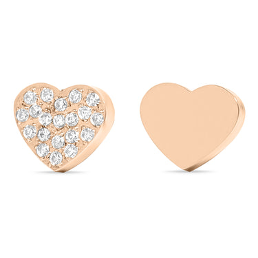 2 Piece Heart Smart Watch Charm Set