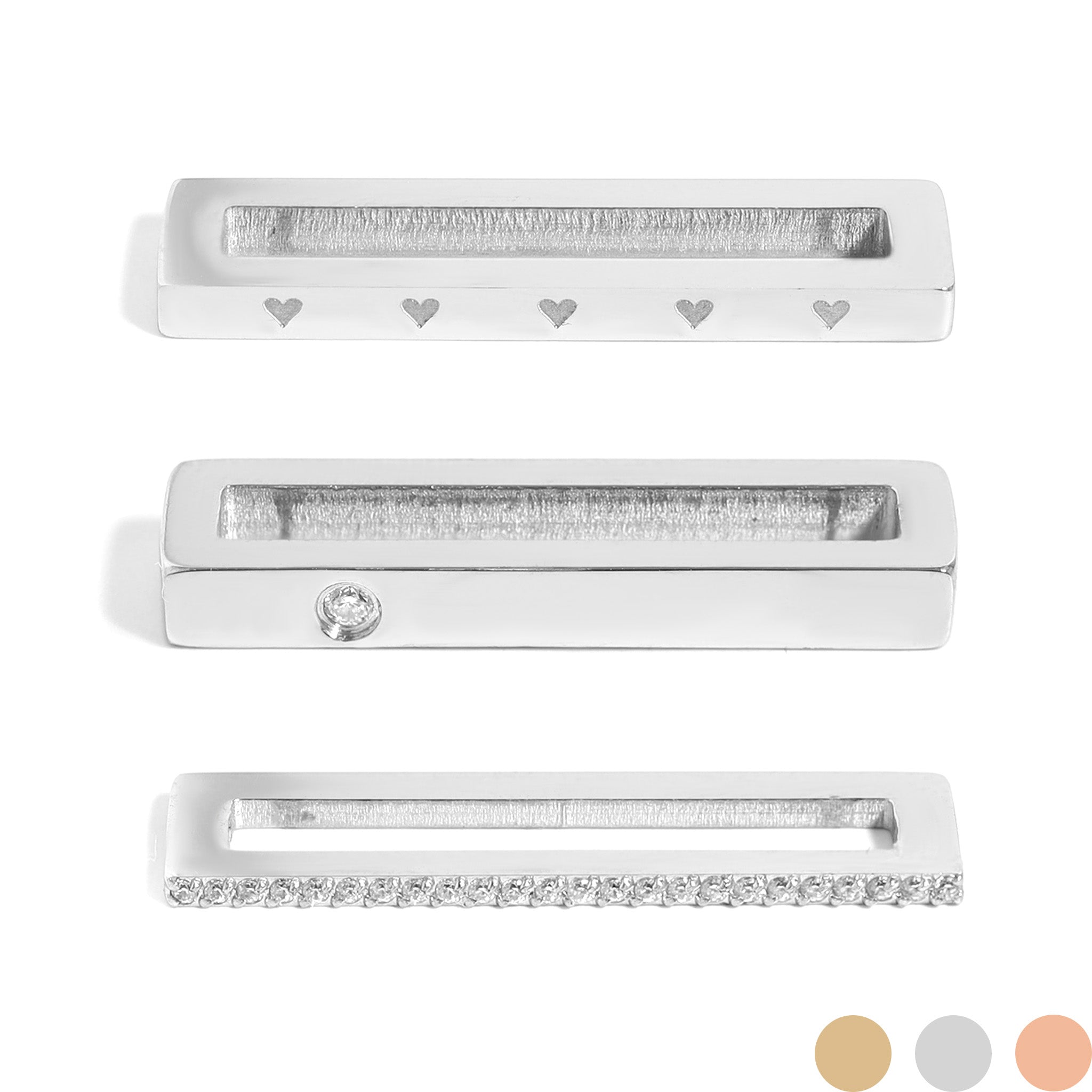 Smart watch charm set