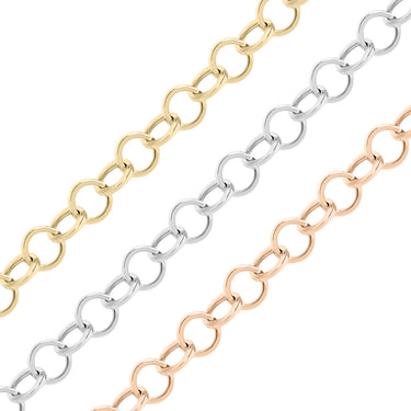 Câble cercle en acier inoxydable de 3 mm 18 km Câble cercle en acier inoxydable chaîne de bijoux permanente par le pied/SPL1002