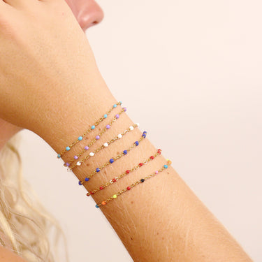 Confetti Chain Bracelet 