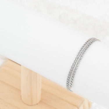 Wholesale jewelry Stainless Steel Curb Chain 3mm - By The Foot - studio 
