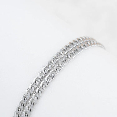 Wholesale jewelry Stainless Steel Curb Chain 3mm - By The Foot - studio 