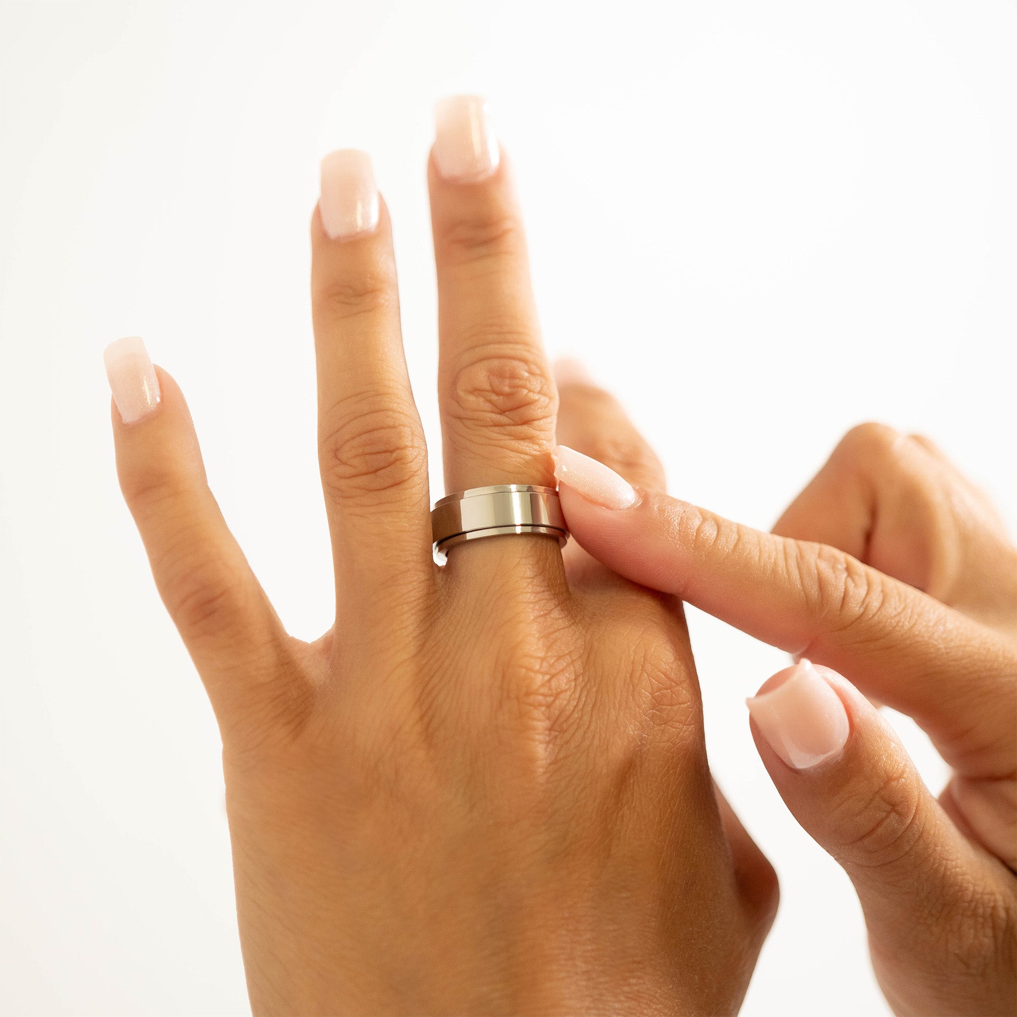 Polished Spinner Ring
