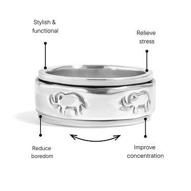 Elephant Spinner Ring Feature Graphic