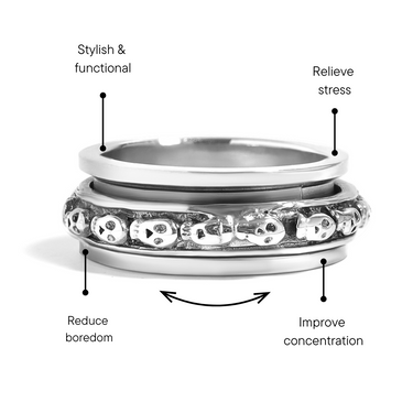 Skull Spinner Ring Feature Graphic