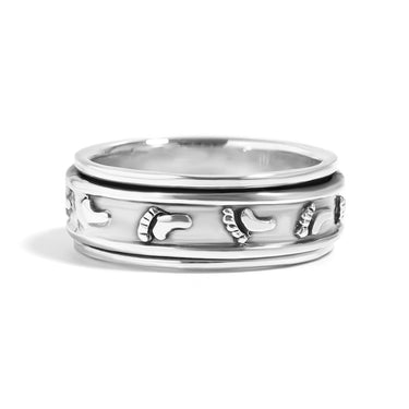 Footprint Spinner Ring