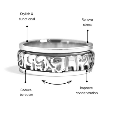 Elephant Herd Spinner Ring Feature Graphic