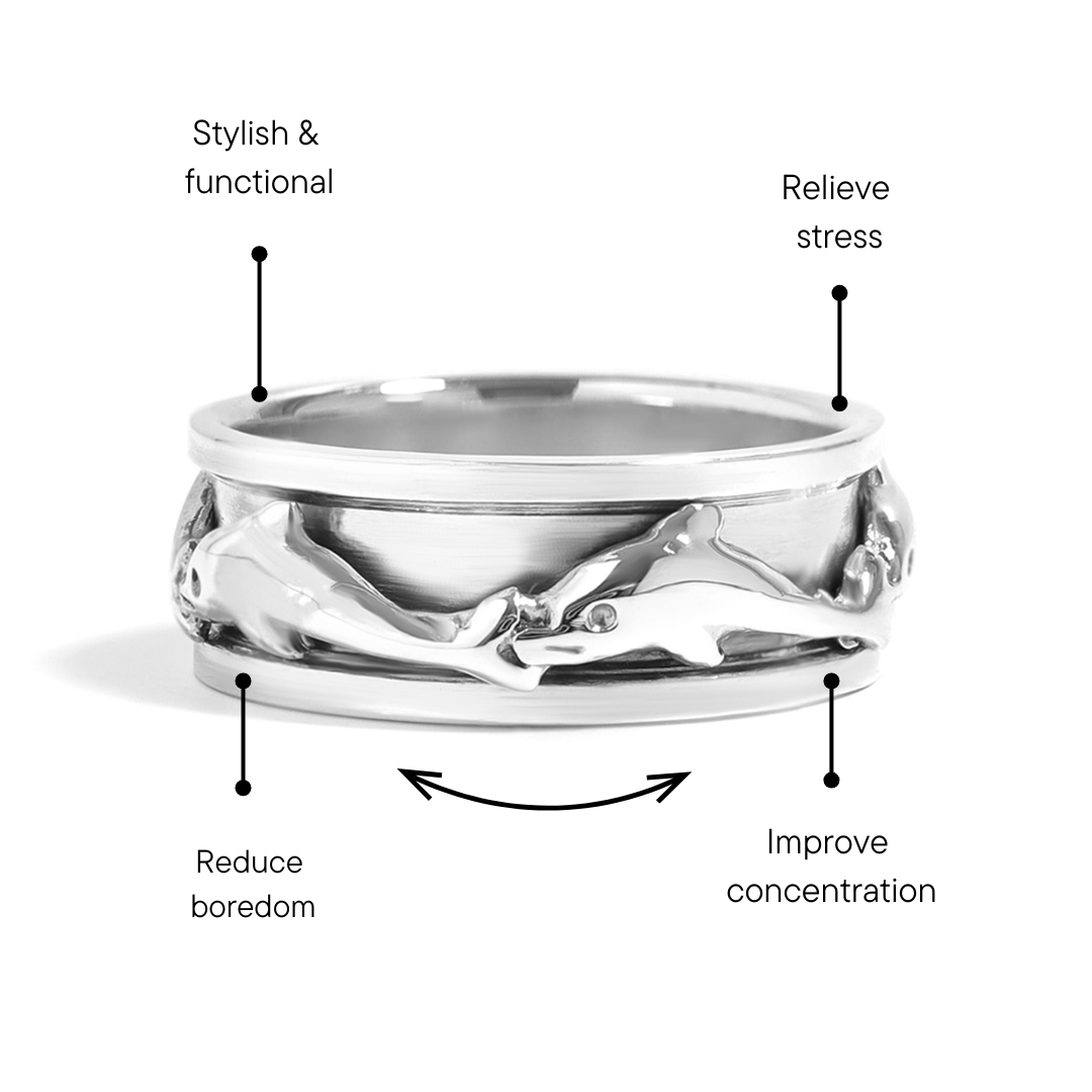 Dolphin Spinner Ring