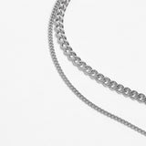 Diamond Cut Curb Chain Necklace
