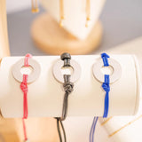 Engravable Washer Friendship Bracelet