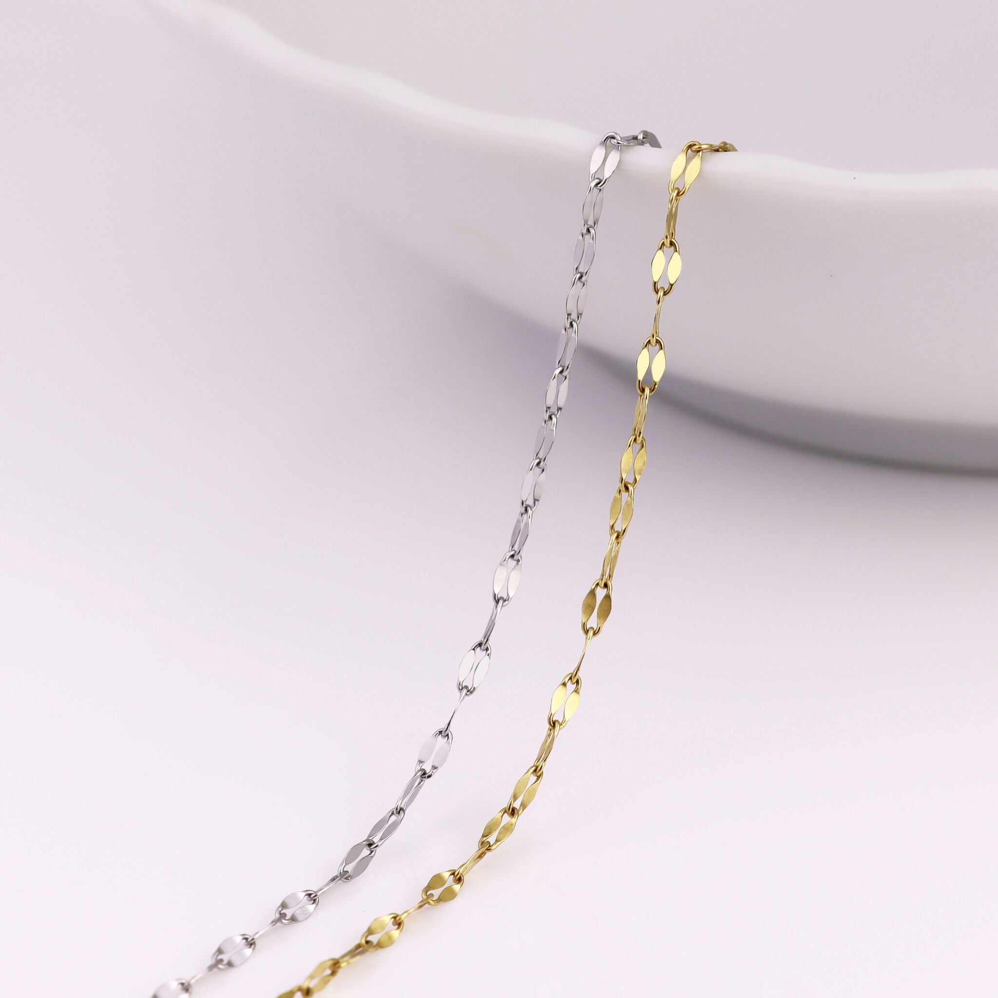 Stain Less Chain Wholesale Stainless Steel Permanent Jewelry Chains – Wholesale Jewelry ...