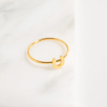 Horseshoe Symbol Ring