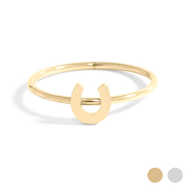 Horseshoe Symbol Ring