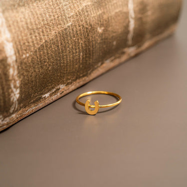 Horseshoe Symbol Ring
