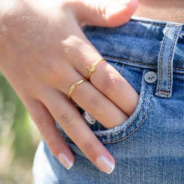 Horseshoe Symbol Ring
