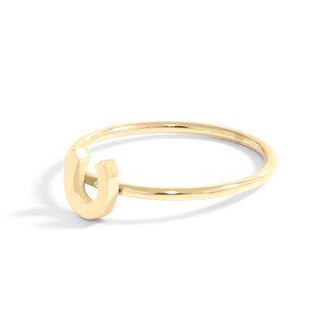 Horseshoe Symbol Ring