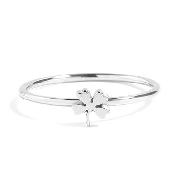 Four Leaf Clover Symbol Ring