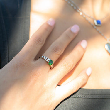 Ringue celtique en acier inoxydable/ZRJ4139