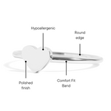 Stainless Steel Symbol Stacking Rings Feature Graphic