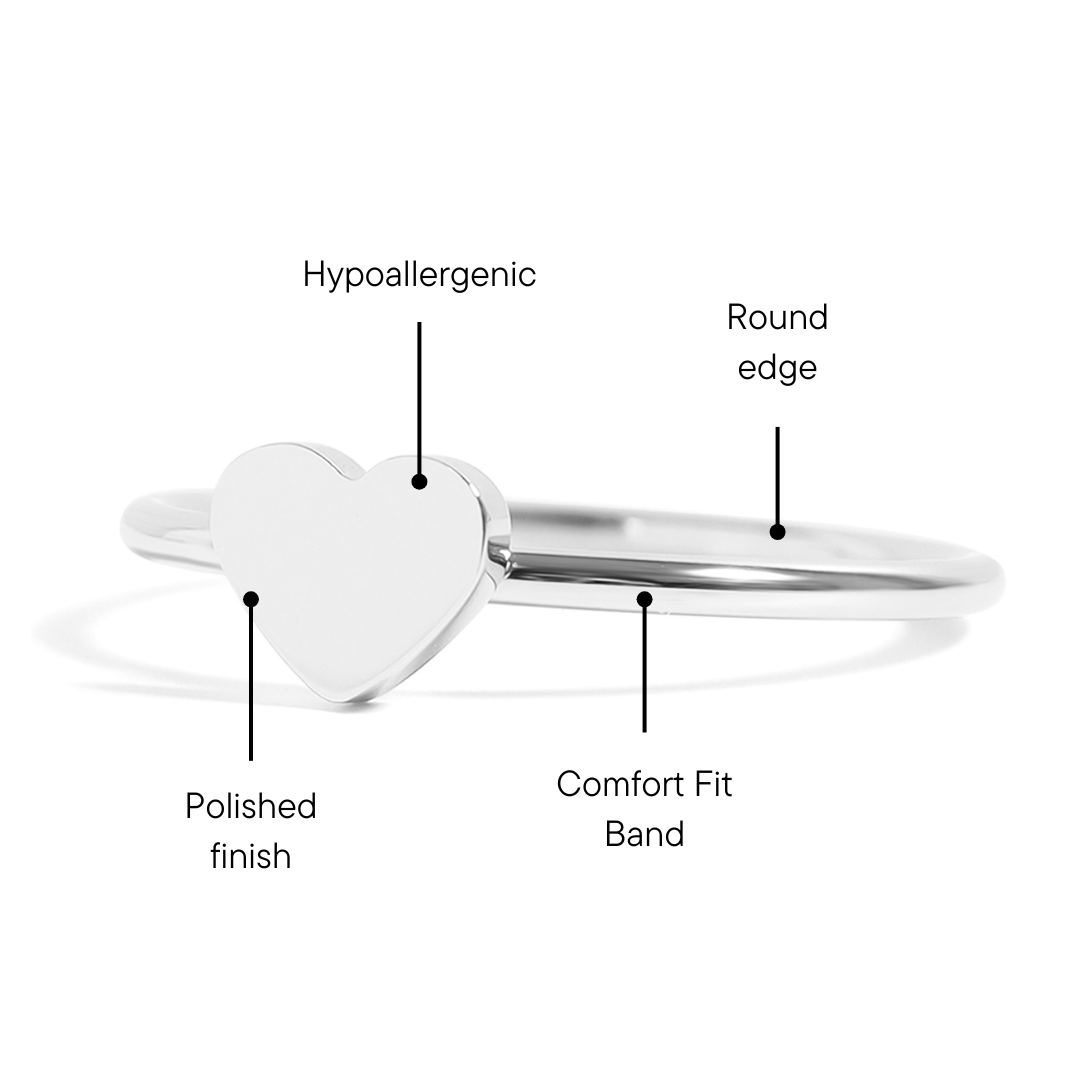 Stacking Rings Symbol Stainless Steel Symbol Stacking Rings / ZRJ9022 – Wholesale Jewelry Website