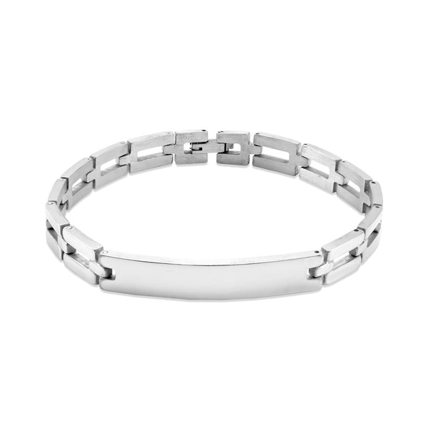 Buy Aaishwarya Silver Stainless Steel Thick Link Chain Bracelet for men and  boys | Valentine gift for Husband, Boyfriend | Gift for Men at Amazon.in