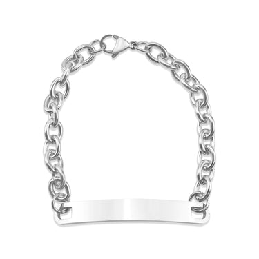 Stahlstahl gravierbares Armband/BRJ9005
