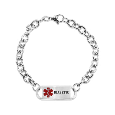 Bracelets médicaux en acier inoxydable/BRJ9039