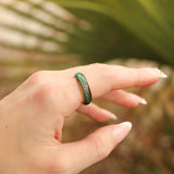 18k Gold PVD Coated Mood Band Stainless Steel Ring Lifestyle