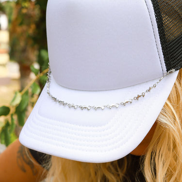 PVD en or 18 carats en acier inoxydable Dolphin Trucker Chain de chapeau/CHN0030