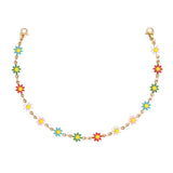 Multi-Colored Daisy Trucker Hat Chain