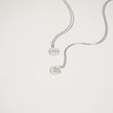 Stone Bee Pendant Necklace