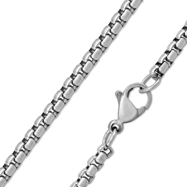 Stainless Steel Rounded Box Chain / CHN9952