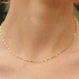 Lip Chain Necklace Lifestyle