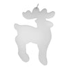 Stainless Steel Blank Reindeer Ornament / CTO1002