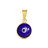 Gold Vermeil Colorful Evil Eye Pendant / DIS0022