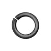100 Pack Stainless Steel Black Open Jump Rings / ENC0024