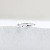 CZ Stone Evil Eye Symbol Ring Lifestyle