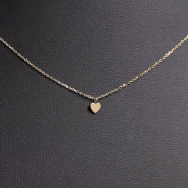 Permanent Jewelry 14K Solid Gold Heart Charm